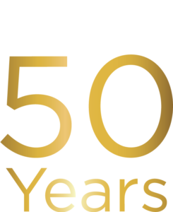 Agency 50 Years Logo