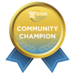 Community Champion Badge Logo